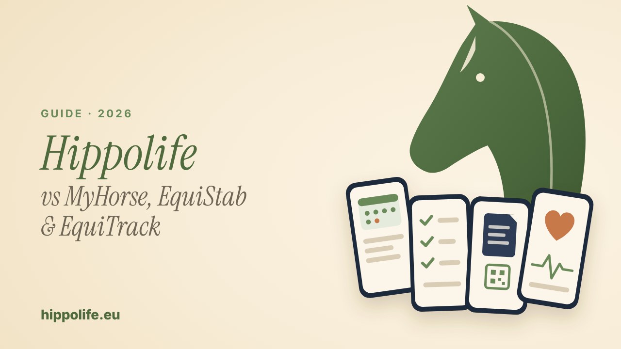 Horse management apps compared: Hippolife, MyHorse, EquiStab and EquiTrack